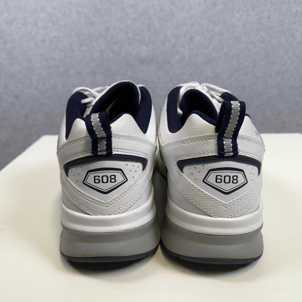 New Balance Mens Size 15 D 608v5 White MX608WN5 Training Walking Shoes Sneakers - Picture 4 of 10